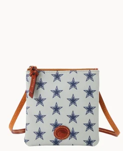 NFL Cowboys Small North South Top Zip Crossbody