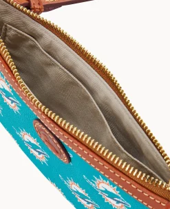 NFL Dolphins Large Slim Crossbody
