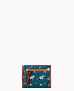 NFL Eagles Flap Credit Card Wallet