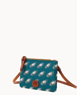 NFL Eagles Top Zip Crossbody