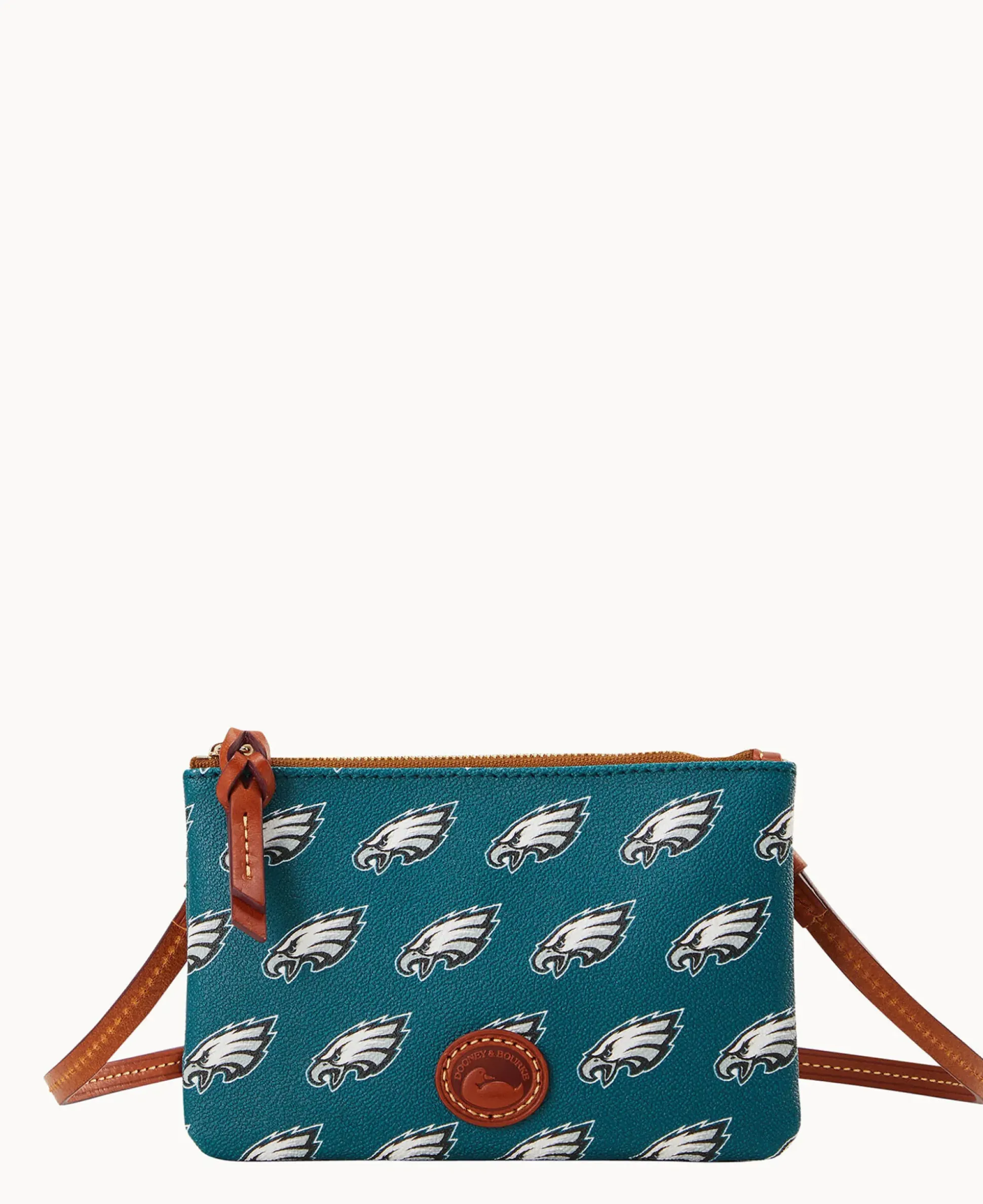 NFL Eagles Top Zip Crossbody