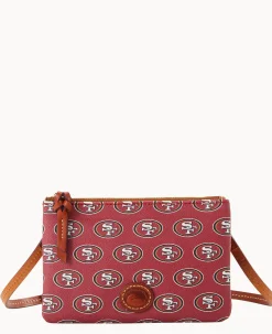 NFL 49ERS Top Zip Crossbody