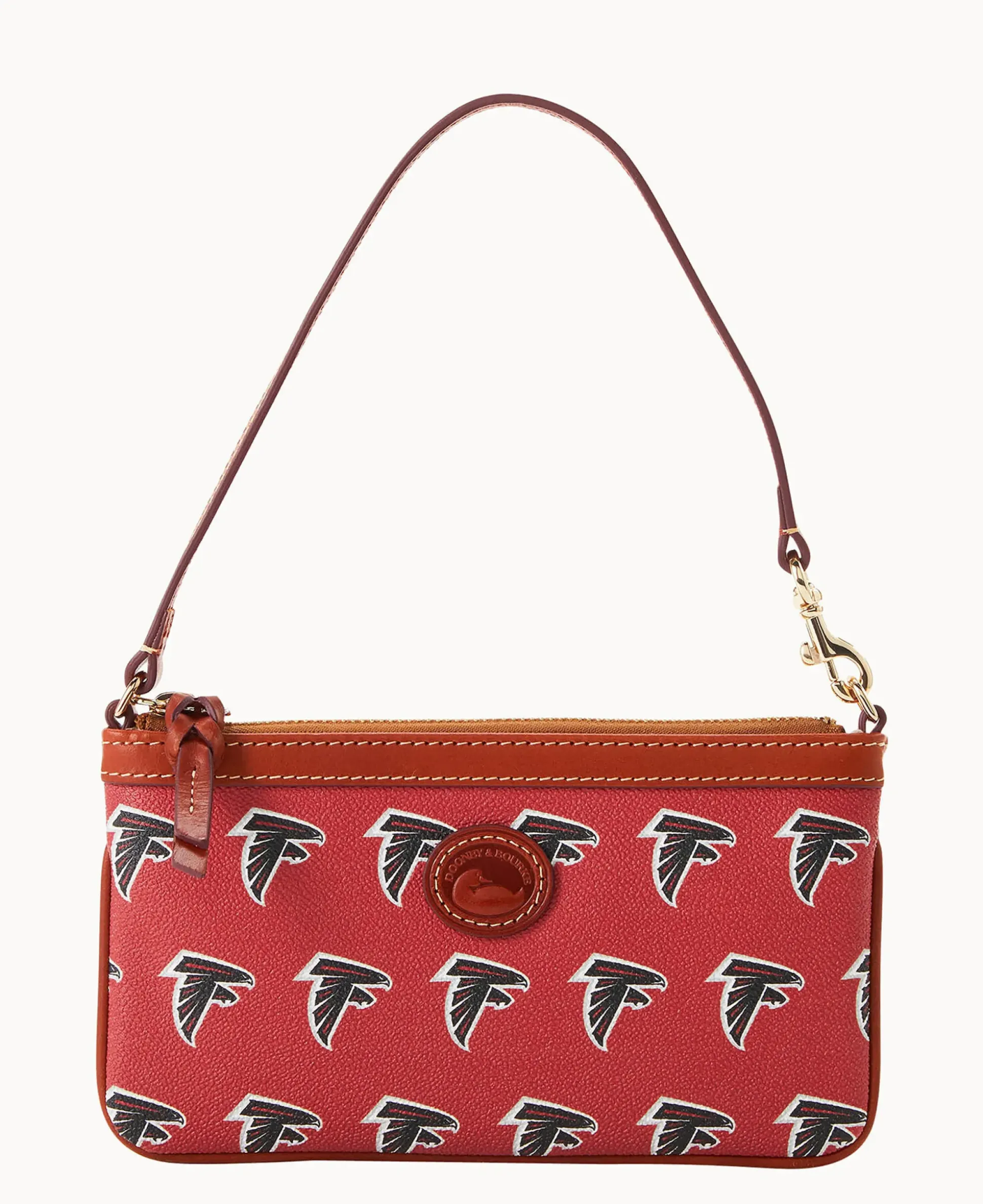 NFL Falcons Large Slim Wristlet