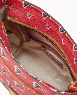NFL Falcons Small Zip Crossbody