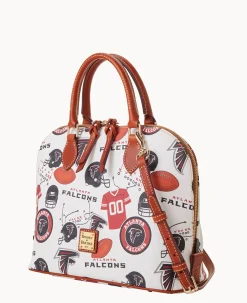 NFL Falcons Zip Zip Satchel