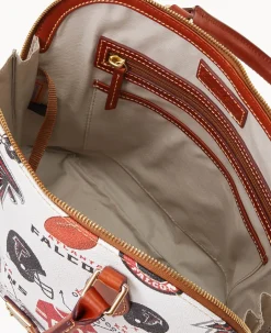 NFL Falcons Zip Zip Satchel