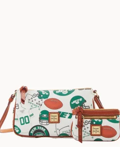 NFL Jets Lexi Crossbody Sm Coin Case