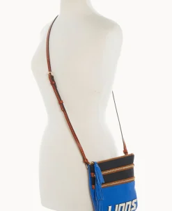NFL Lions Triple Zip Crossbody