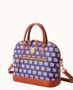 NFL NY Giants Domed Zip Satchel