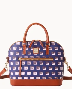 NFL NY Giants Domed Zip Satchel