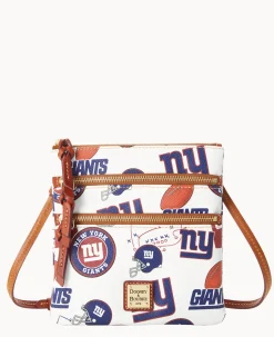 NFL NY Giants N S Triple Zip Crossbody