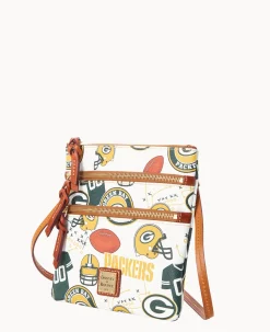 NFL Packers N S Triple Zip Crossbody
