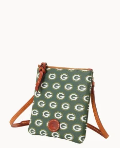 NFL Packers Small North South Top Zip Crossbody