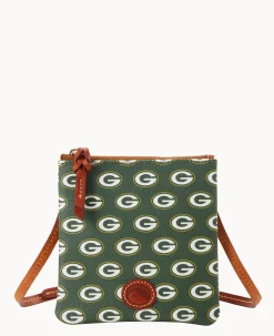 NFL Packers Small North South Top Zip Crossbody
