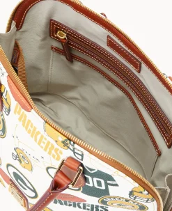 NFL Packers Zip Zip Satchel