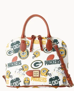 NFL Packers Zip Zip Satchel