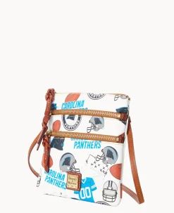 NFL Panthers N S Triple Zip Crossbody