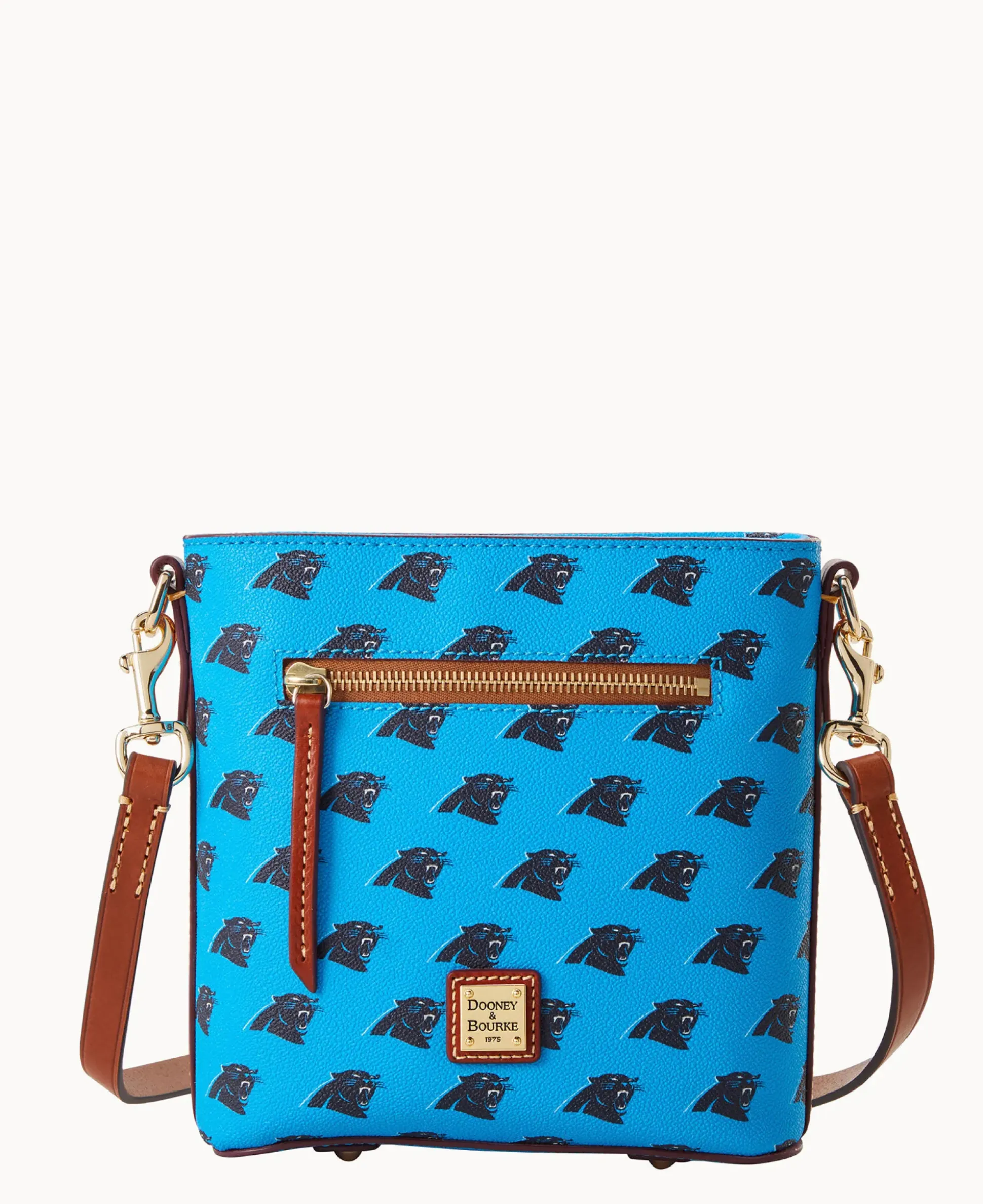 NFL Panthers Small Zip Crossbody