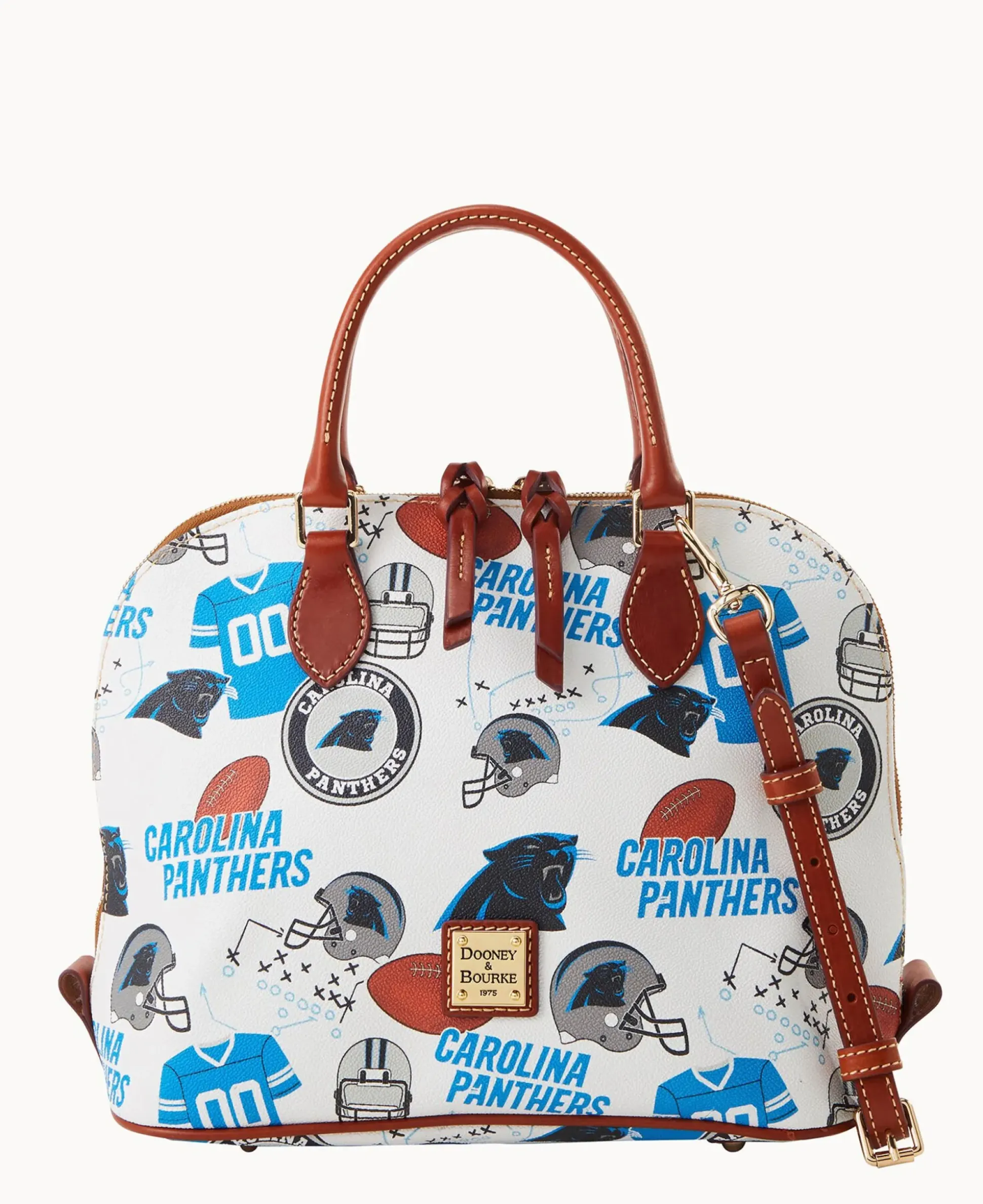 NFL Panthers Zip Zip Satchel