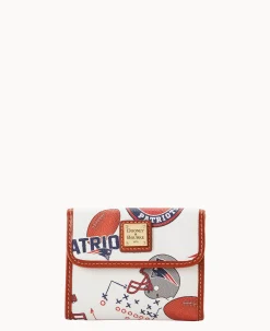 NFL Patriots Flap Credit Card Wallet