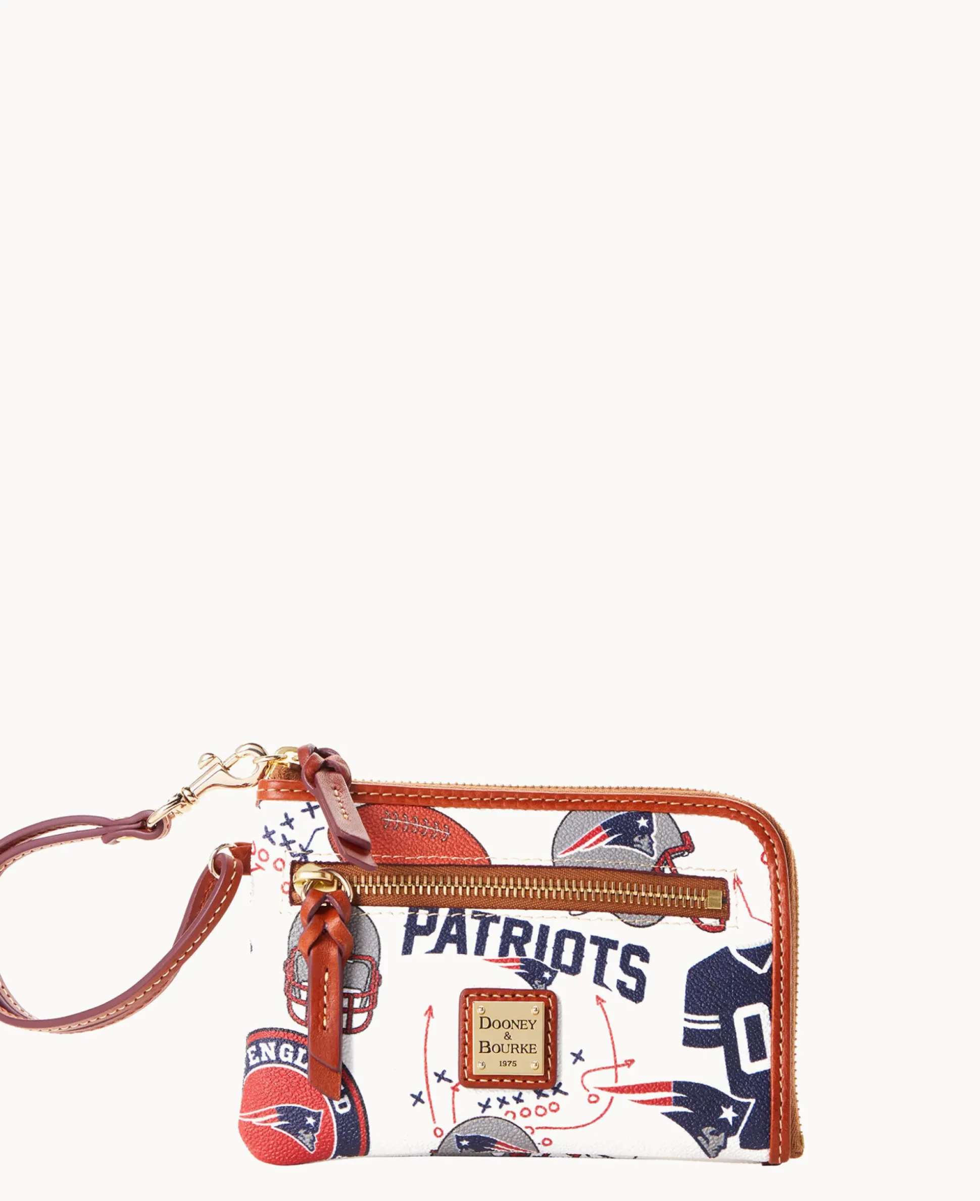 NFL Patriots Multi Function Zip Around
