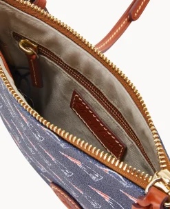 NFL Patriots North South Top Zip Crossbody