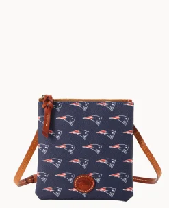 NFL Patriots Small North South Top Zip Crossbody
