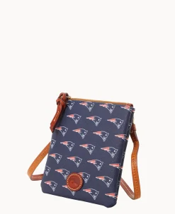 NFL Patriots Small North South Top Zip Crossbody