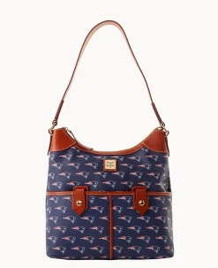 NFL Patriots Zip Hobo
