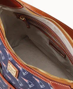 NFL Patriots Zip Hobo