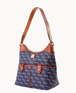 NFL Patriots Zip Hobo
