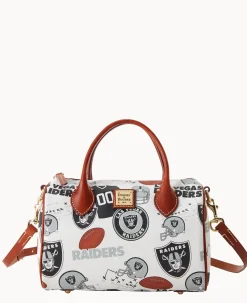 NFL Raiders Barrel Satchel