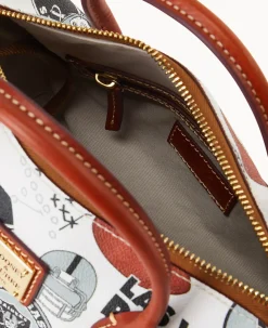 NFL Raiders Barrel Satchel