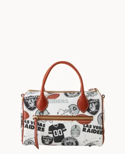 NFL Raiders Barrel Satchel