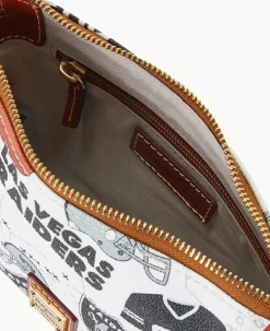 NFL Raiders Crossbody Pouchette