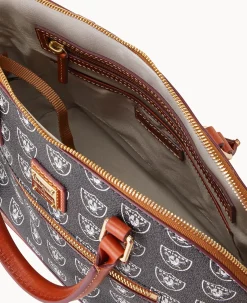 NFL Raiders Domed Zip Satchel