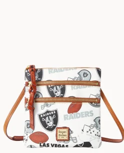NFL Raiders N S Triple Zip Crossbody