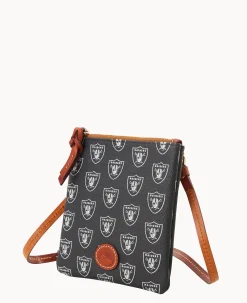 NFL Raiders Small North South Top Zip Crossbody