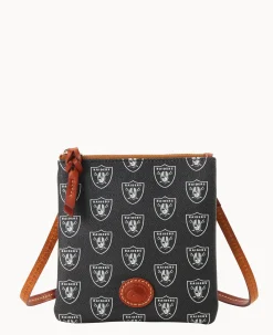 NFL Raiders Small North South Top Zip Crossbody