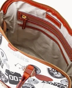 NFL Raiders Zip Zip Satchel