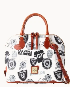 NFL Raiders Zip Zip Satchel