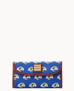NFL Rams Continental Clutch