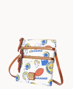 NFL Rams N S Triple Zip Crossbody