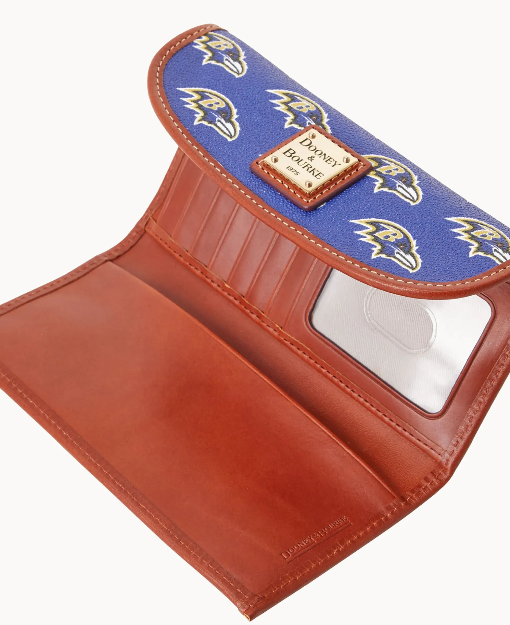 NFL Ravens Continental Clutch