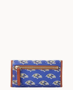 NFL Ravens Continental Clutch