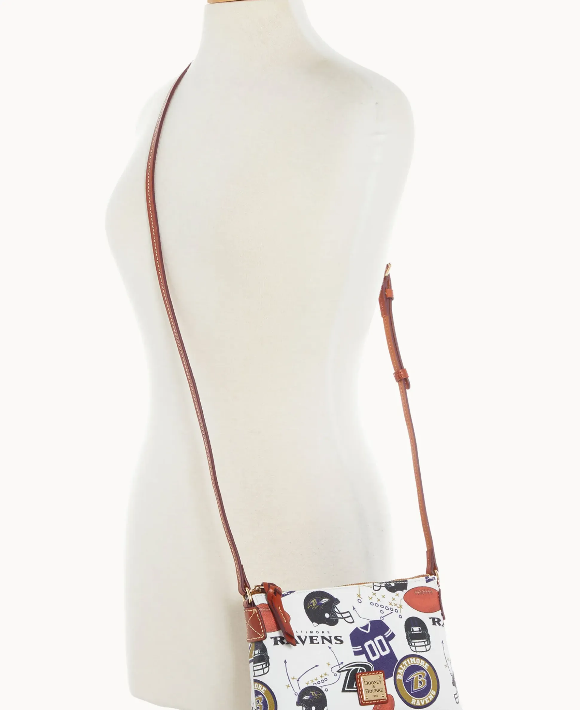 NFL Ravens Crossbody Pouchette