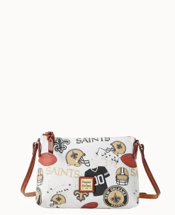 NFL Saints Crossbody Pouchette