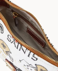 NFL Saints Crossbody Pouchette