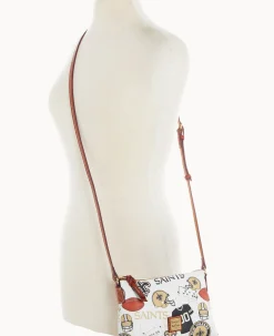 NFL Saints Crossbody Pouchette