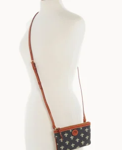 NFL Saints Large Slim Crossbody